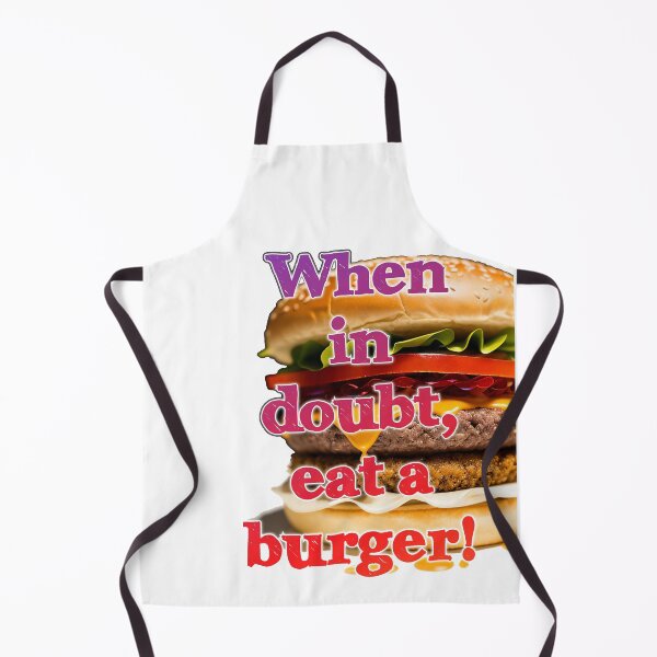 Item preview, When in doubt, eat a burger, Hamburger designed and sold by Goodyzaa.