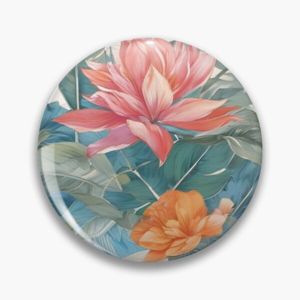 Item preview, Caleidoscopio de color en flores de acuarela I designed and sold by OurBarcode.