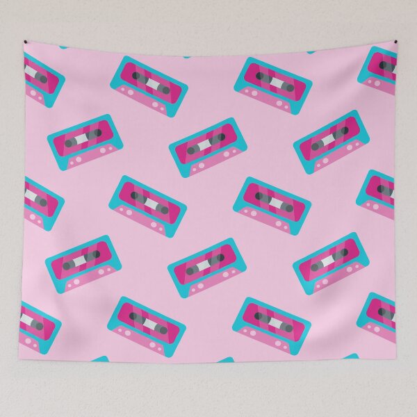 Item preview, 90s pink retro cassette designed and sold by AnaRisyet.