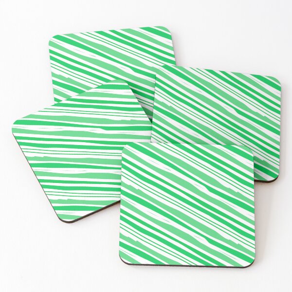 Item preview, Green Simple Stripe designed and sold by Timegraf.