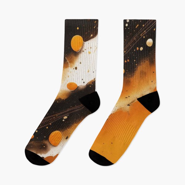 Item preview, Burnt orange and chocolate abstract  designed and sold by Roxburylane.