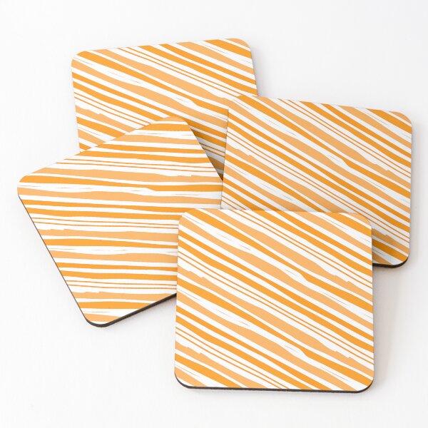 Item preview, Orange Simple Stripe designed and sold by Timegraf.
