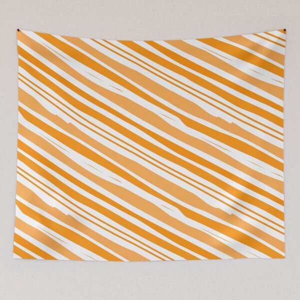 Item preview, Orange Simple Stripe designed and sold by Timegraf.