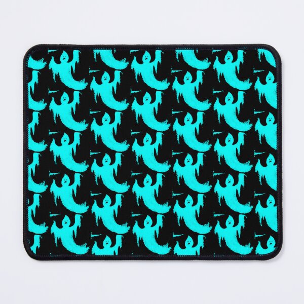 Item preview, Black and Blue-aqua Spooky Ghost Spirit by Iritof designed and sold by iritof.