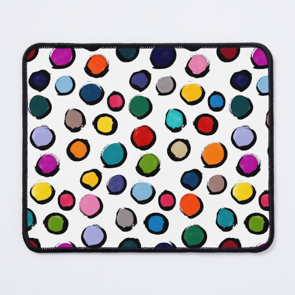 Item preview, Colorful polka circles designed and sold by Fugenzo.