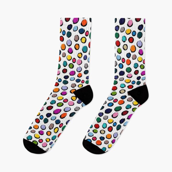Item preview, Colorful polka circles designed and sold by Fugenzo.
