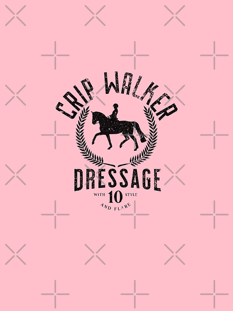 Aperçu 5 sur 5. T-shirt graphique avec l'œuvre Cheval de dressage créée et vendue par LeosCloset.