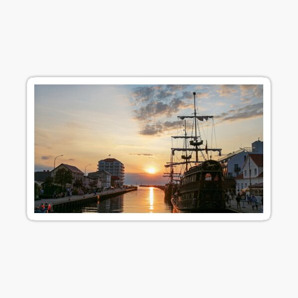 Item preview, Fascinating sunset over the Baltic Sea, Darlowko, Poland designed and sold by emaga.