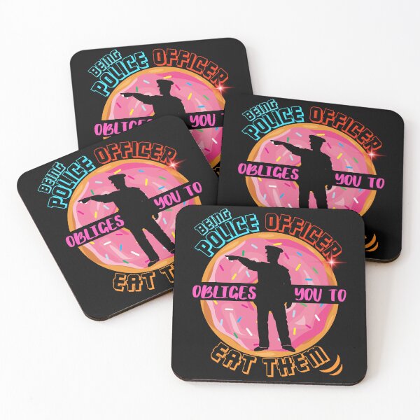 Item preview, Being Police Officer Obliges You To Eat Donuts designed and sold by ElSpektra.