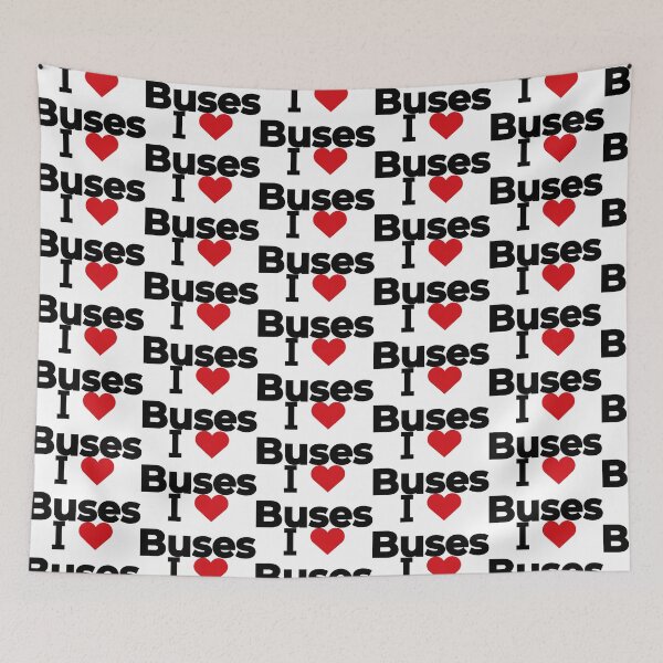 Item preview, I love Buses designed and sold by Moyanana.