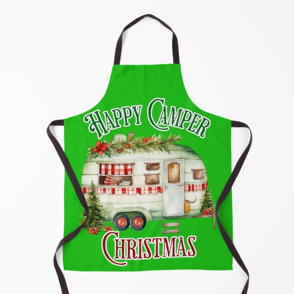 Item preview, Happy Camper Christmas holiday design designed and sold by LuxindaSwirl.