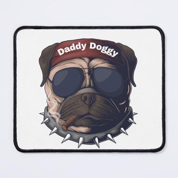 Item preview, Daddy Doggy Tshirt Merchandise design designed and sold by Design E Khaas.