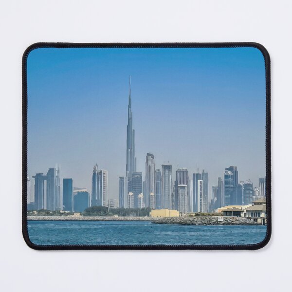 Item preview, Futuristic Dubai Skyline - Persian Gulf Cityscape designed and sold by Emaga Digital Studio.