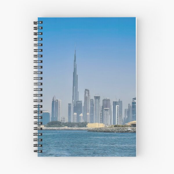 Item preview, Futuristic Dubai Skyline - Persian Gulf Cityscape designed and sold by Emaga Digital Studio.