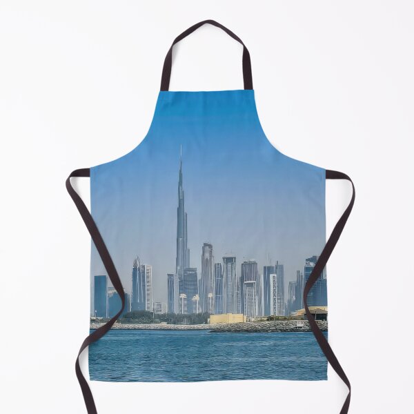 Item preview, Futuristic Dubai viewed from the waters of the Persian Gulf designed and sold by emaga.