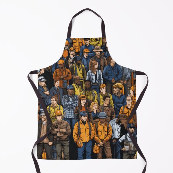 Item preview, Workers Gathered Together designed and sold by WorldOfHolidays.
