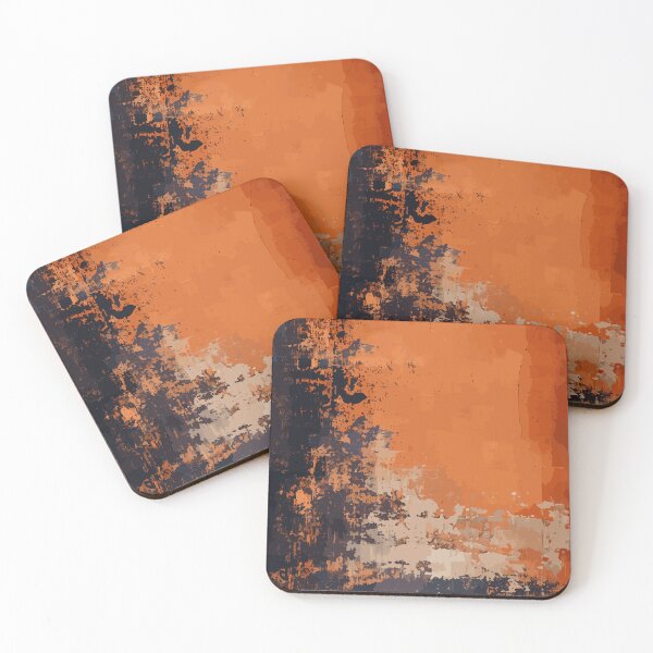 Item preview, Retro Distressed Orange and Navy designed and sold by meggydesigns.