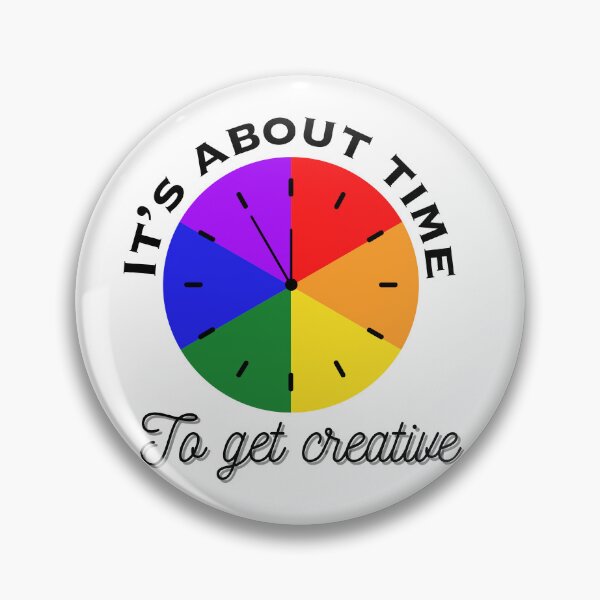 Item preview, It’s about time to get creative color when artist art educator t shirt, bag, cup, mug designed and sold by Paintingladycat.