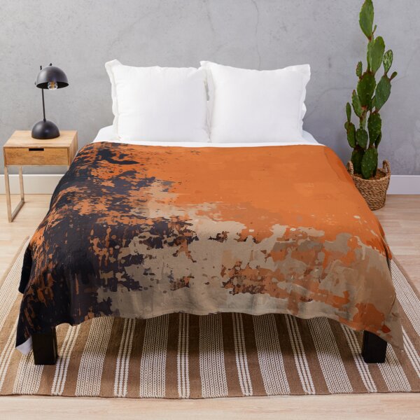 Item preview, Retro Distressed Orange and Navy designed and sold by meggydesigns.
