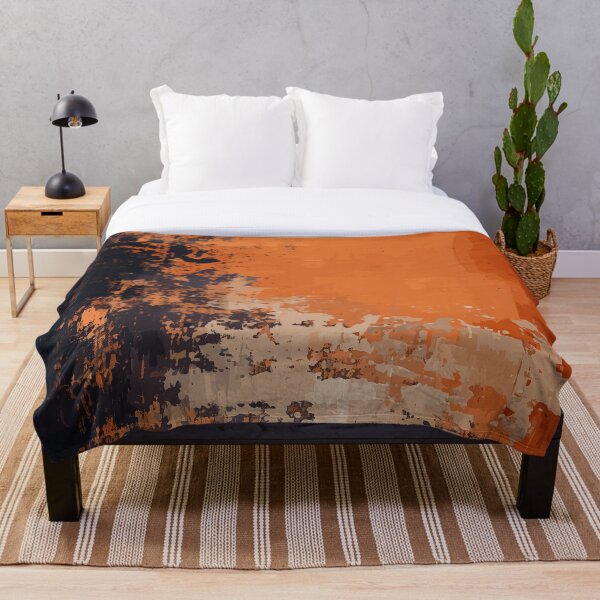 Item preview, Retro Distressed Orange and Navy designed and sold by meggydesigns.
