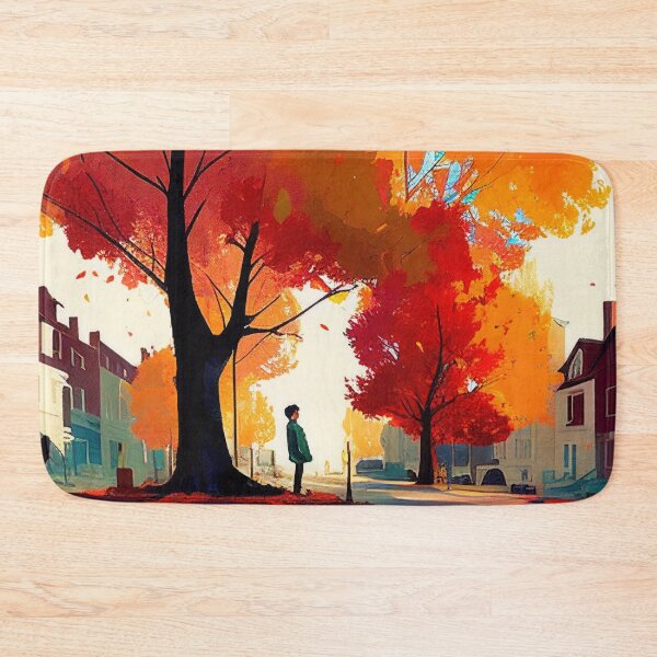 Item preview, Colorful Autumn Street designed and sold by ArkenCross.