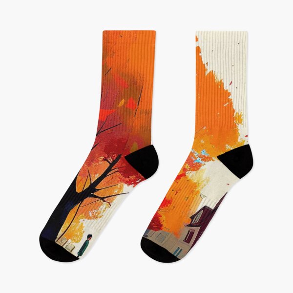 Item preview, Colorful Autumn Street designed and sold by ArkenCross.