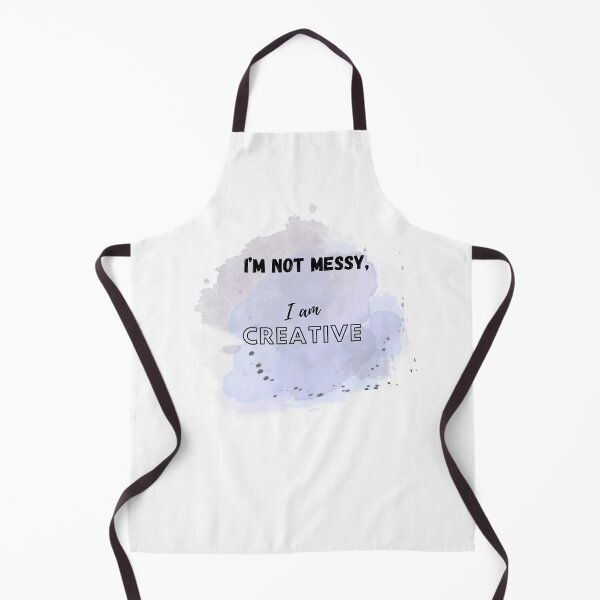 Item preview, I’m not messy I am creative paint splash funny t shirt art mug, artist cup, creativity, artist sticker designed and sold by Paintingladycat.