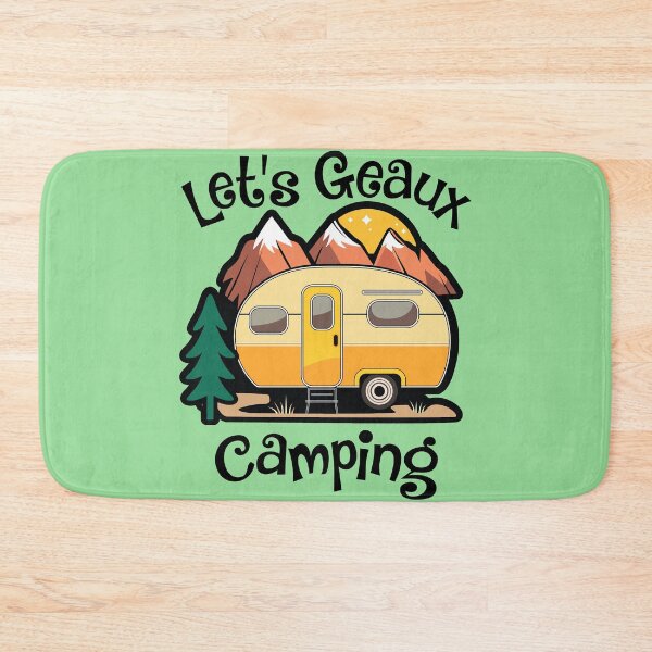 Item preview, Let's Geaux Camping! designed and sold by muskitt.
