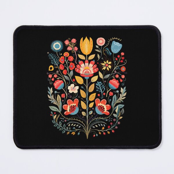 Item preview, Ojibwe Floral Pattern Indigenious art Ojibwe artwork Native American art Cottagecore florals designed and sold by SyncopeMars.
