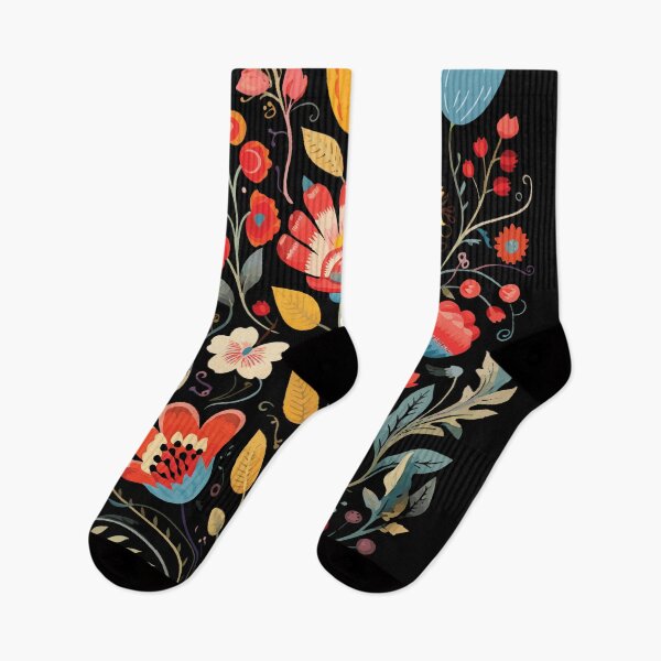Item preview, Ojibwe Floral Pattern Indigenious art Ojibwe artwork Native American art Cottagecore florals designed and sold by SyncopeMars.