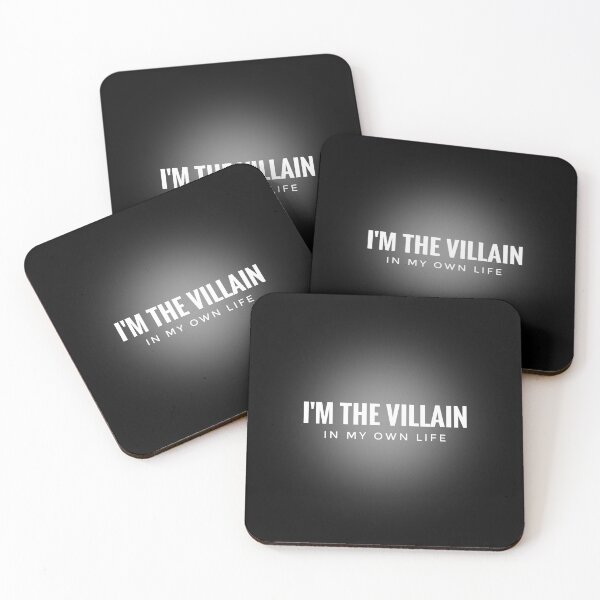 Item preview, I'M THE VILLAIN in my own life designed and sold by hakana86.