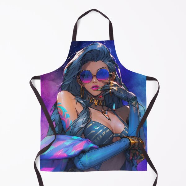 Item preview, 90s Anime Girl in Miami: Victoria - Embrace the Retro Glamour of a Sun-Drenched Paradise! designed and sold by RIAiCreations.