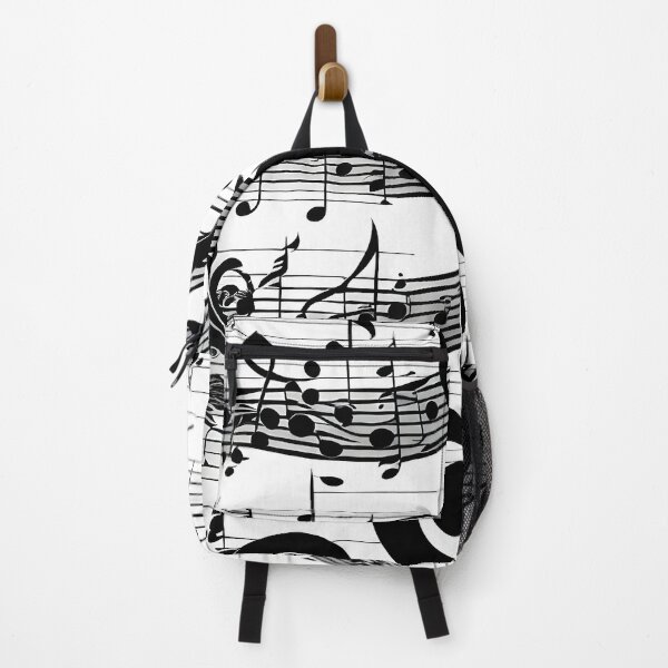 Item preview, Treble clef with notes, black and white image designed and sold by Rostislav Bouda.