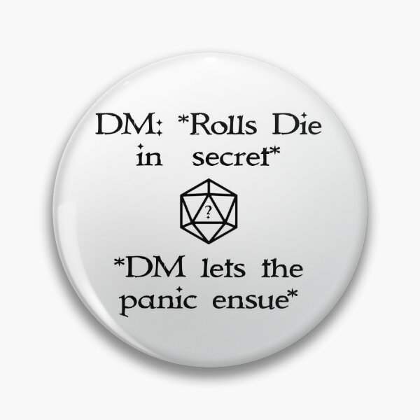Item preview, DM Secret Roll *Dungeons and Dragons* designed and sold by MuggzNMore.