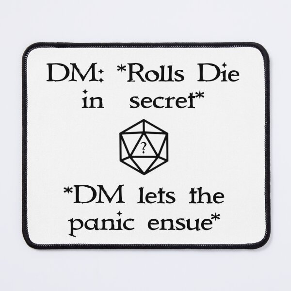 Item preview, DM Secret Roll *Dungeons and Dragons* designed and sold by MuggzNMore.