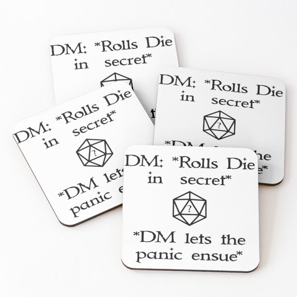 Item preview, DM Secret Roll *Dungeons and Dragons* designed and sold by MuggzNMore.
