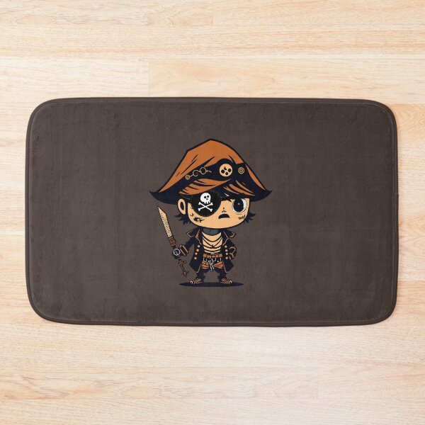 Item preview, Kawaii pirate with eye patch designed and sold by Dr-Kane.