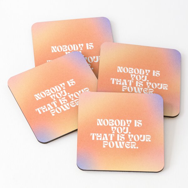 Item preview, Nobody is You. That is your power. designed and sold by finelinesart.
