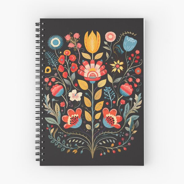 Item preview, Ojibwe Floral Pattern Indigenious art Ojibwe artwork Native American art Cottagecore florals designed and sold by SyncopeMars.