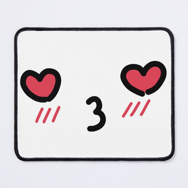 Item preview, Kawaii Japanese Kiss Emoticon designed and sold by NaneartMagical.