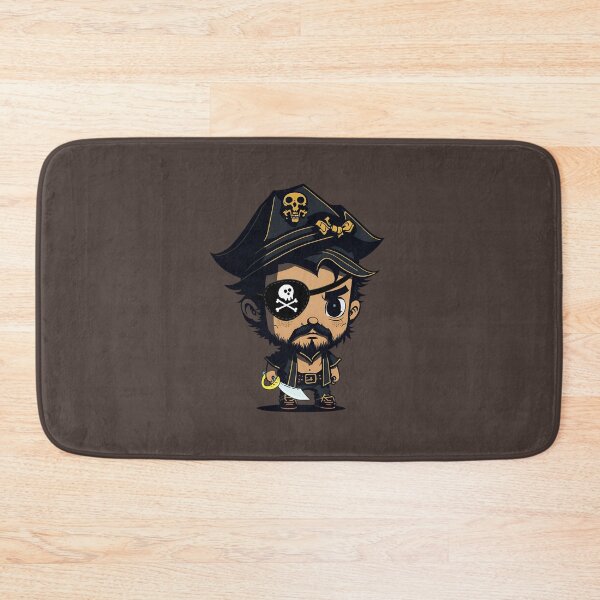 Item preview, Kawaii pirate with eye patch designed and sold by Dr-Kane.