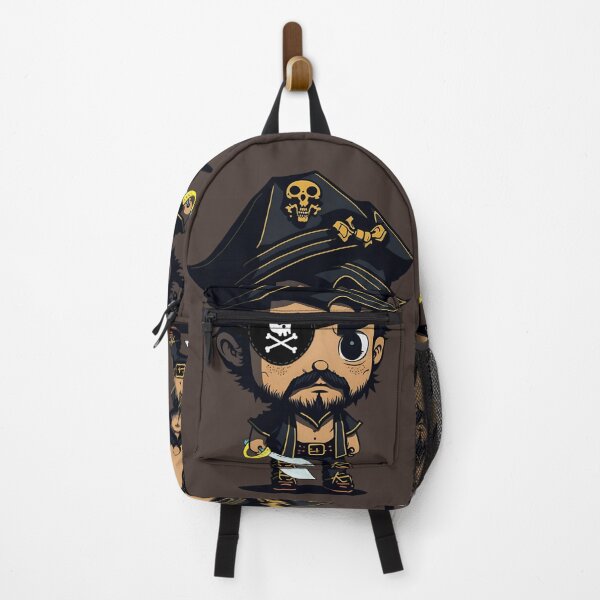 Item preview, Kawaii pirate with eye patch designed and sold by Dr-Kane.