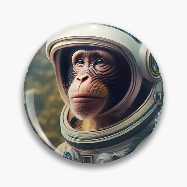 Item preview, Space Monkey Astronaut - Jungle Landscape - Universe Explorer designed and sold by monkeybusiness.pt.
