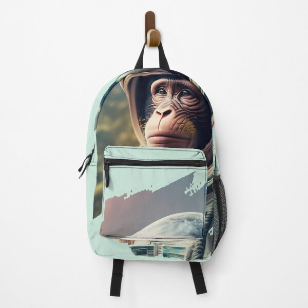 Item preview, Space Monkey Astronaut - Jungle Landscape - Universe Explorer designed and sold by monkeybusiness.pt.