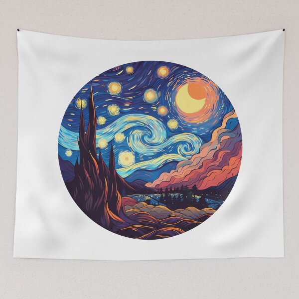 Item preview, The starry night sky #1 designed and sold by Carmillai.