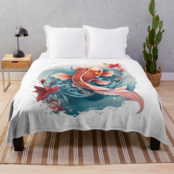 Item preview, koi fish designed and sold by Dominika Bednarska.