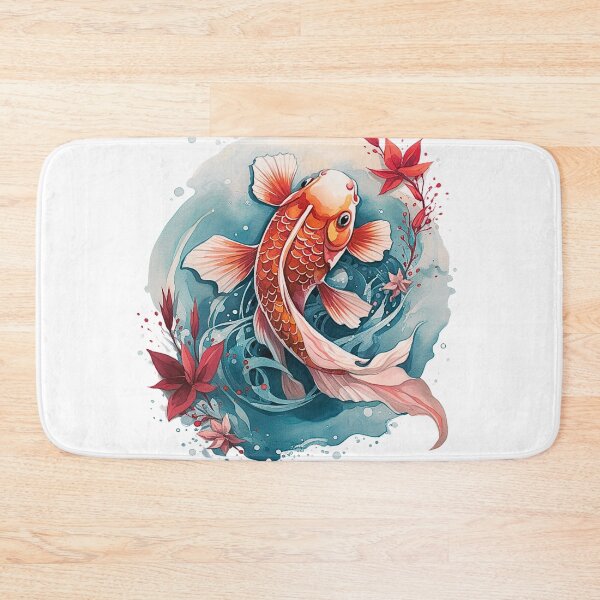 Item preview, koi fish designed and sold by Dominika Bednarska.