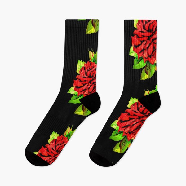 Item preview, Bouquet of colored roses on black designed and sold by FlowerandDesing.