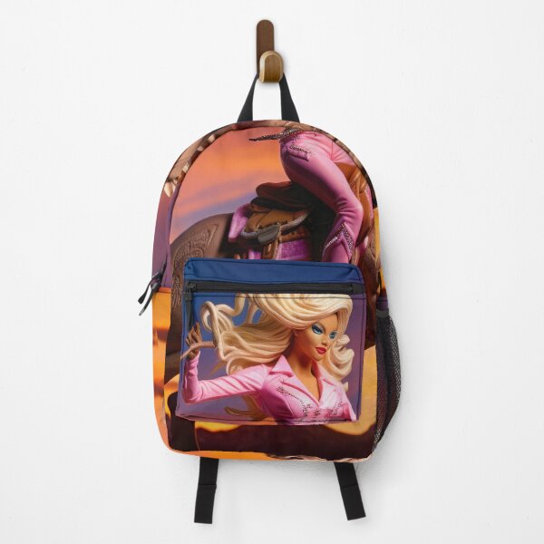 Item preview, Pink Horseback Hero - Whimsical Watercolor Art designed and sold by Emaga Digital Studio.