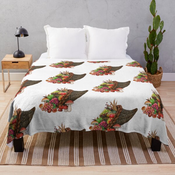 Item preview, Horn of Plenty with Fruits and Vegetables designed and sold by silviaol.